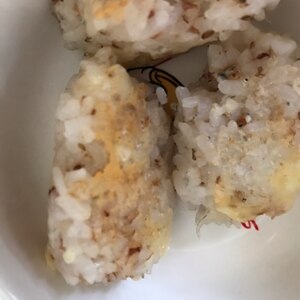 天かす入り 焼きおにぎり ♪